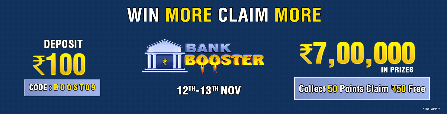 Bank Booster Winner Bonus Contest