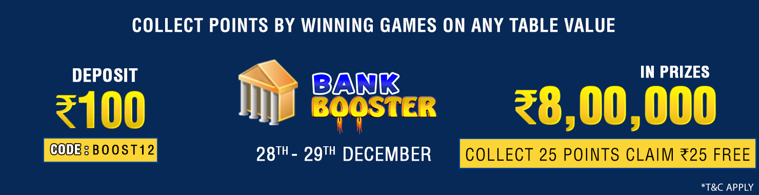 Bank Booster Winner Bonus Contest