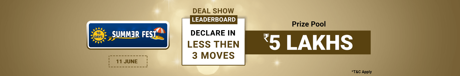 Deal Show Leaderboard