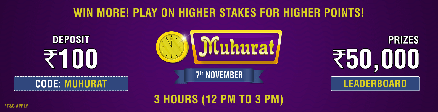 Diwali Muhurat Leaderboard Contest