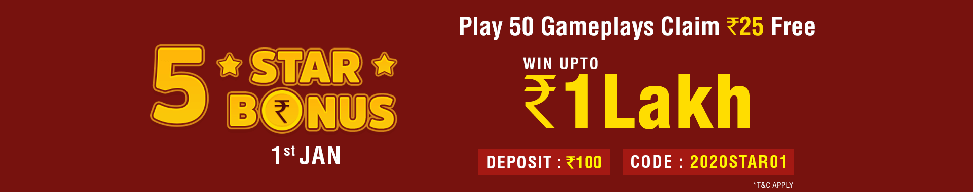 Five Star Winner Contest