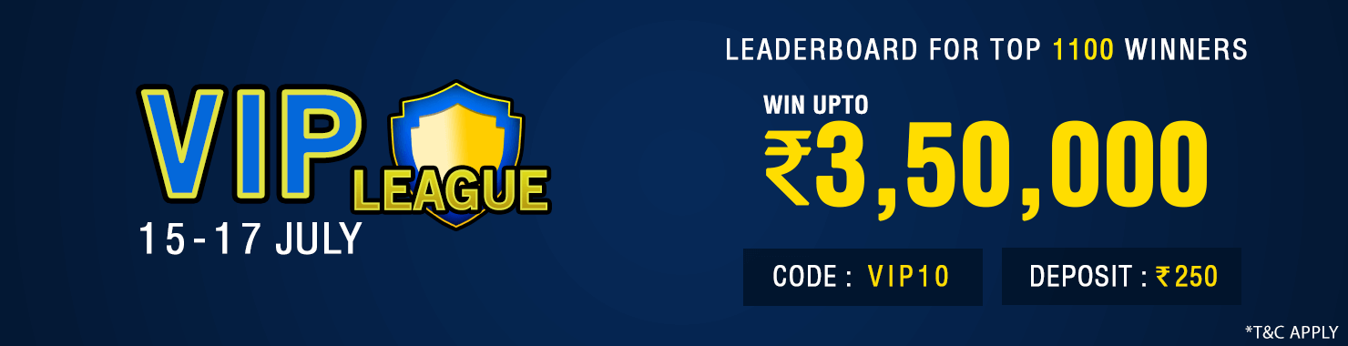 VIP League Leaderboard Contest