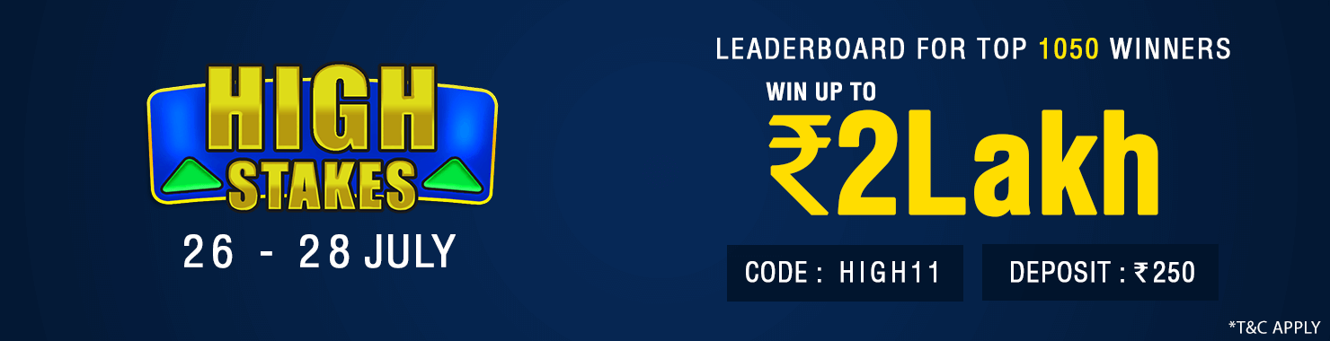 High Stake League Leaderboard Contest