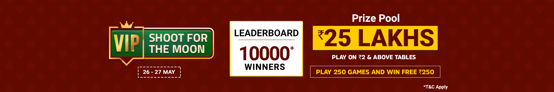 Vip League Leaderboard Contest