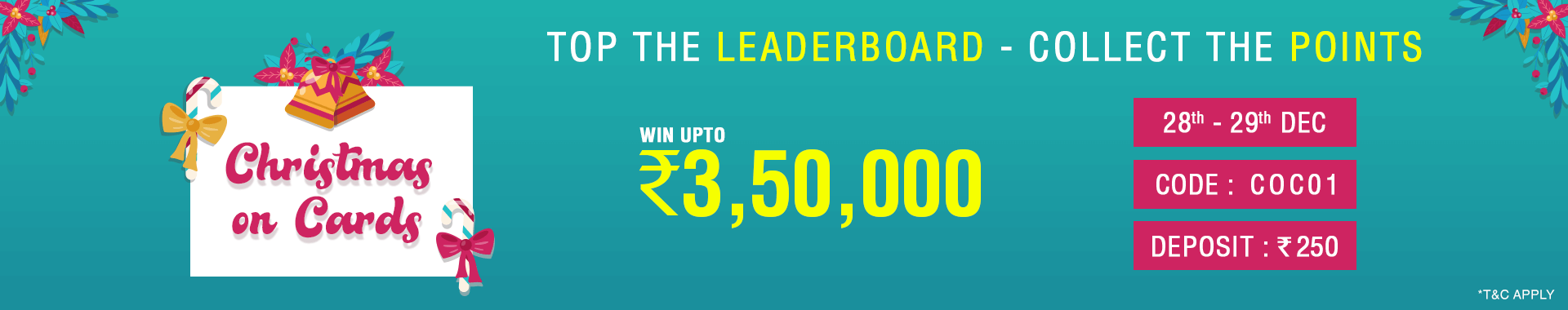 Christmas On Cards  Leaderboard Contest