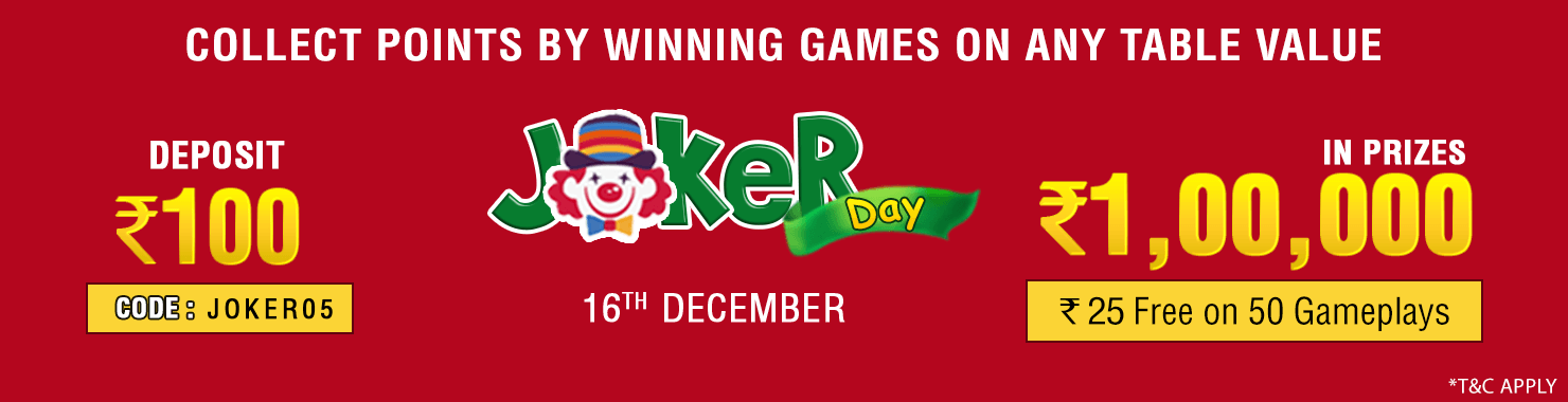 Printed Joker Day Leaderboard