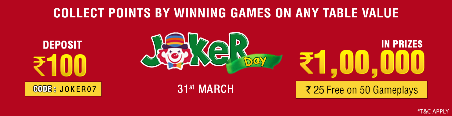 Printed Joker Day Leaderboard